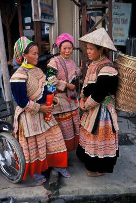 Hmong people in Bac Ha