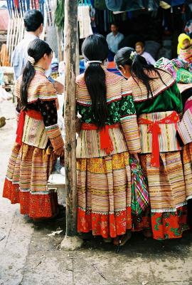 Hmong people in Bac Ha