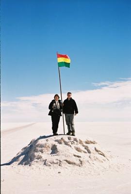 Salar de Uyuni is the largest salt flat on Earth.