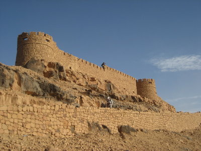 Italian fort in Ghat