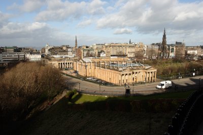 View across Edinburgh.