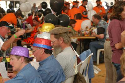 SOME COLOURFUL AND UNUSUAL HEAD WEAR