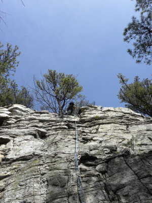 Mike on Rappel