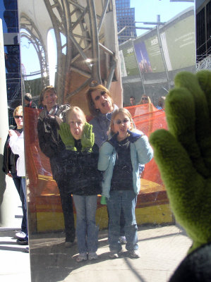 Goofing around at Ground Zero