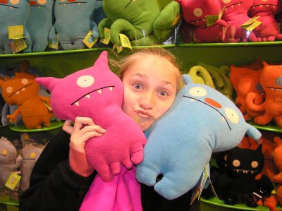 Ugly Dolls and Erin