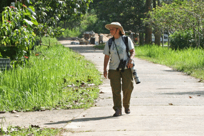 The photographer stalks her prey!