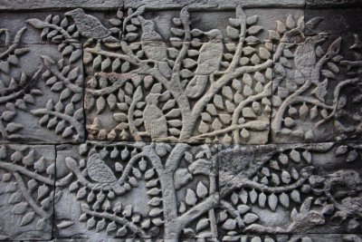 Bas Reliefs on Temples: Birds