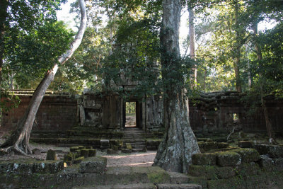 Wall around grounds at Angkor Wat