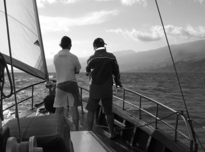 Day-trip to the Desertas - Approaching Madeira