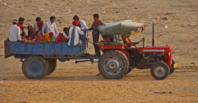 Family Returning Home