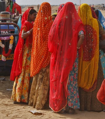 Women Meeting at Pushkar