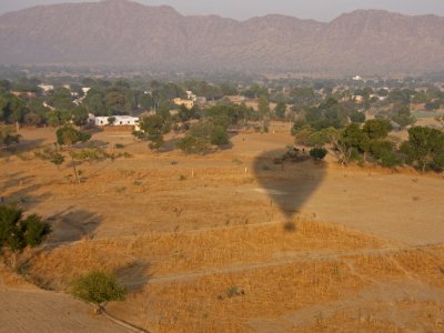 Pushkar Countryside Balloon Shadow