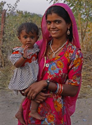 Young Mom and Baby Girl