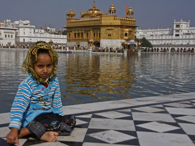 Golden Temple Young Girl