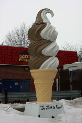 Ice Cream Cone, Barrel Drive-in,  Clear Lake, IA.jpg