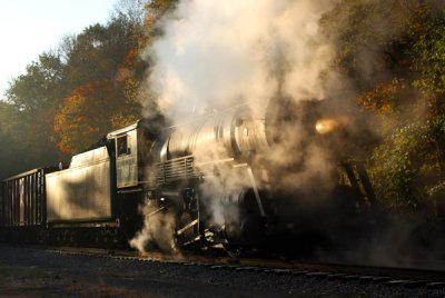 Steam on a Frosty Morning
