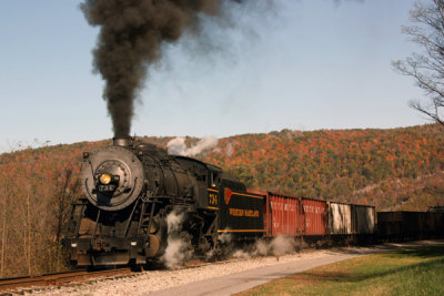 WMSR Freight - Lap Water Station - Mt. Savage, MD