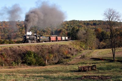 Afternoon Westbound at Helmstetter's Farm