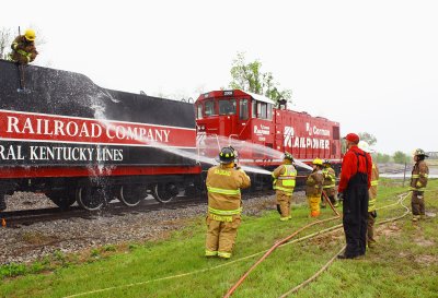 Washing at Wye By Bagdad Fire Department