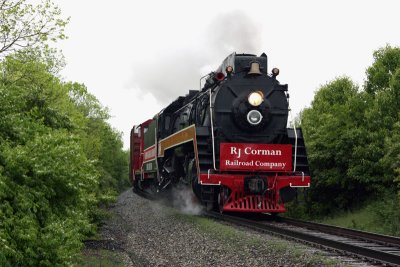 RJ Corman's Train to The Kentucky Derby and QJ 2008's Return to Lexington with Freight
