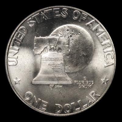 1976-s SilverEisenhower DollarPCGS MS 68