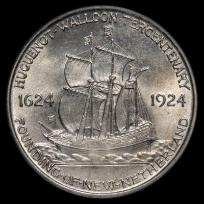 1924 HugenotEx:PCGS MS 63