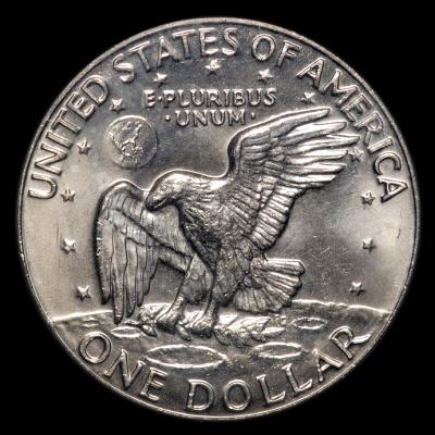 1977-DEisenhower DollarPCGS MS 66