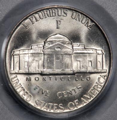 1945-P War NickelPCGS MS 66 FB
