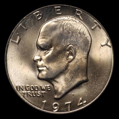 1974-dEisenhower DollarPCGS MS 66