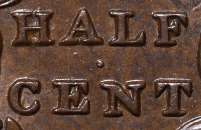1829 Half Cent