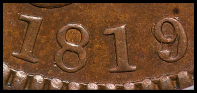 1819/8PCGS MS 64 BN