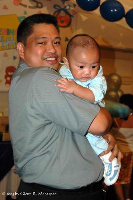 Proud dad