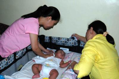 Mothers and child