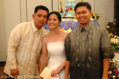 With the newly-wed