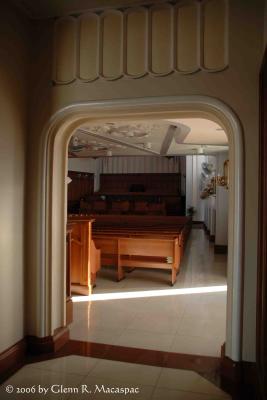 Right entrance