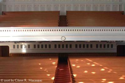 Orchestra and balcony