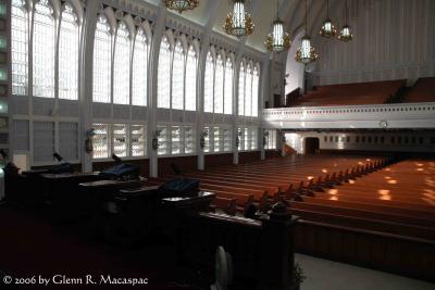 Inside the chapel