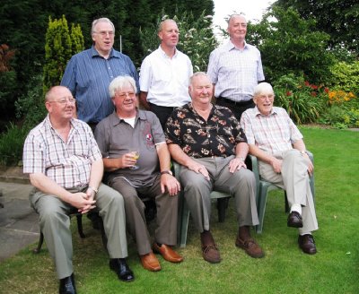 Group before Dinner at the English DiningRoom