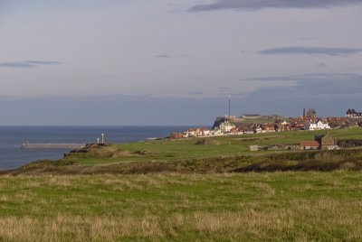 Whitby from Whitby golf course.