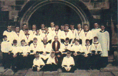Choir 1961.  Photo kindly donated by Raymond Henshaw