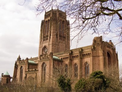 North side of Cathedral from Hope Street