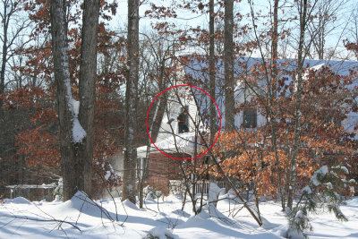 Mac Shoveling The Roof