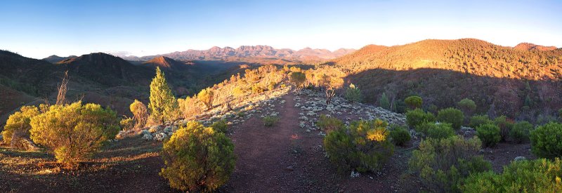 Early Morning at Bunyeroo Valley Lookout