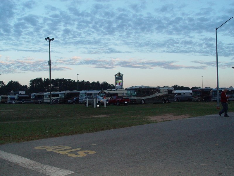 ANOTHER VIEW OF THE FIELD WHERE WE DRY CAMPED BEFORE THE RITV