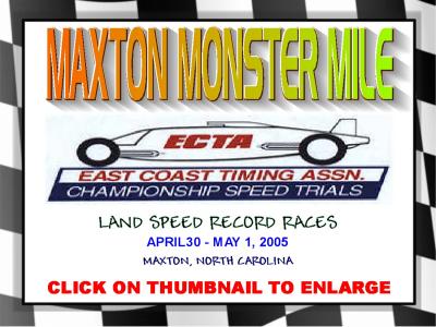 MAXTON APRIL 30 - MAY 1, 2005