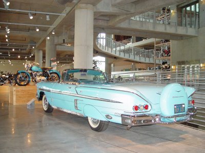 A REALLY NEAT '58 IMPALA CONVERTIBLE WITH ALL OF THE EXTRAS