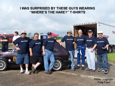 THE WHERE'S THE HARE? T-SHIRT CREW