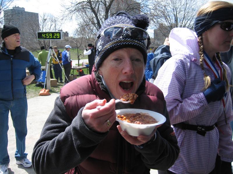 mary loves her food