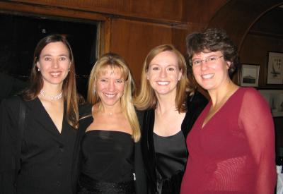 Thea, Lisa, Magy & Shelly, friends for 23 years!