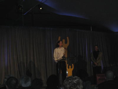 Scott Jurek receives the Runner of the Year award, honoring his 7X WS wins and 2005 BW win & course record holder